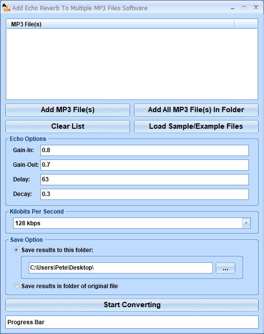screenshot of add-echo-mp3s