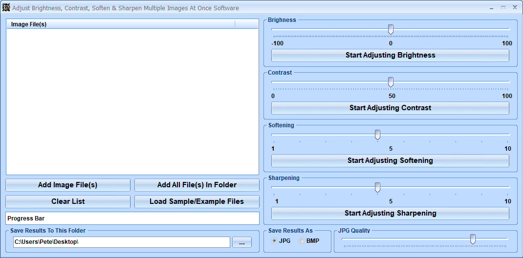 screenshot of adjust-brightness,-contrast,-soften-and-sharpen-multiple-images-at-once-software
