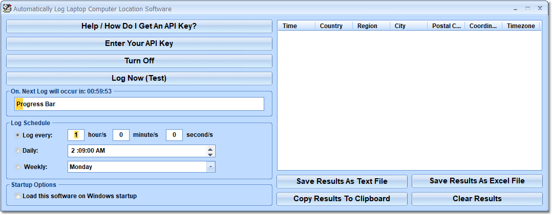 screenshot of automatically-log-laptop-location
