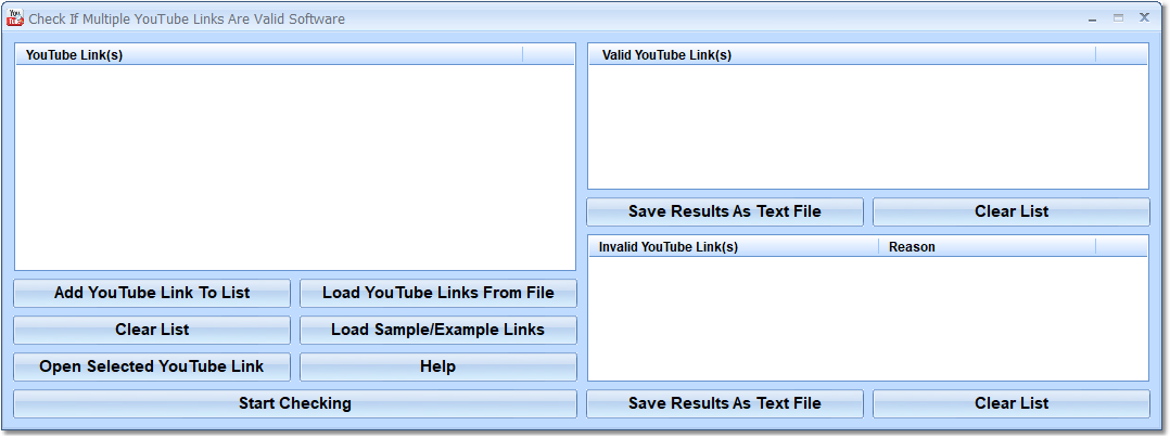 screenshot of check-youtube-links