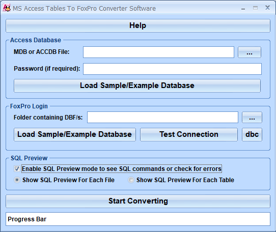 screenshot of access-to-foxpro
