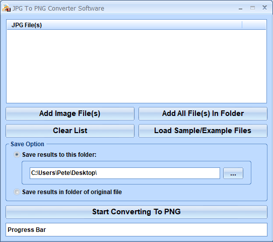 screenshot of jpg-to-png-converter-software