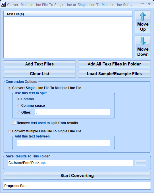 screenshot of convert-multiple-line-file-to-single-line-or-single-line-to-multiple-line-software