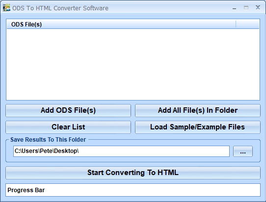 screenshot of ods-to-html