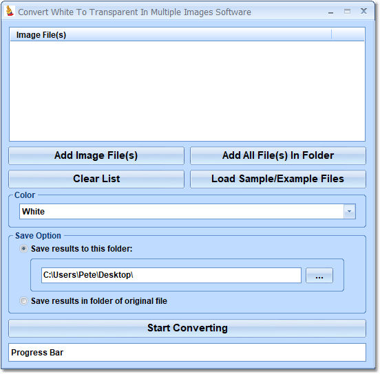 screenshot of white-to-transparent
