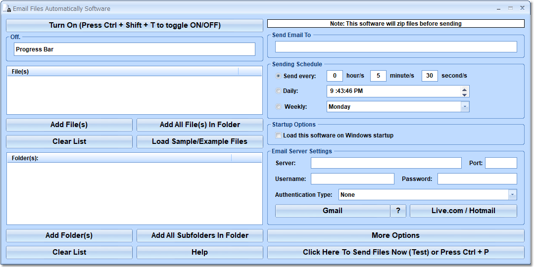 screenshot of email-file-automatically