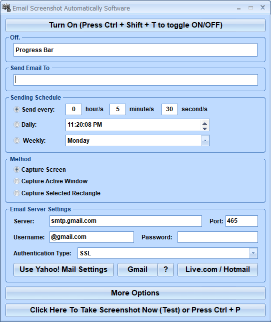 screenshot of email-screenshot-automatically-software