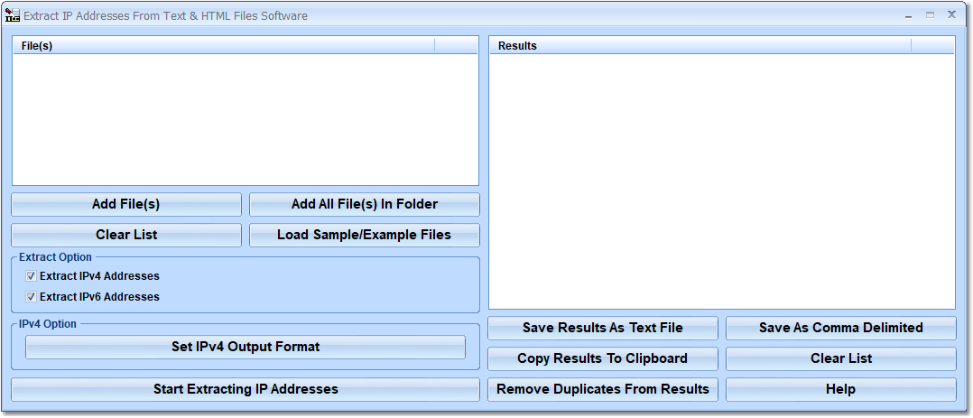screenshot of extract-ip