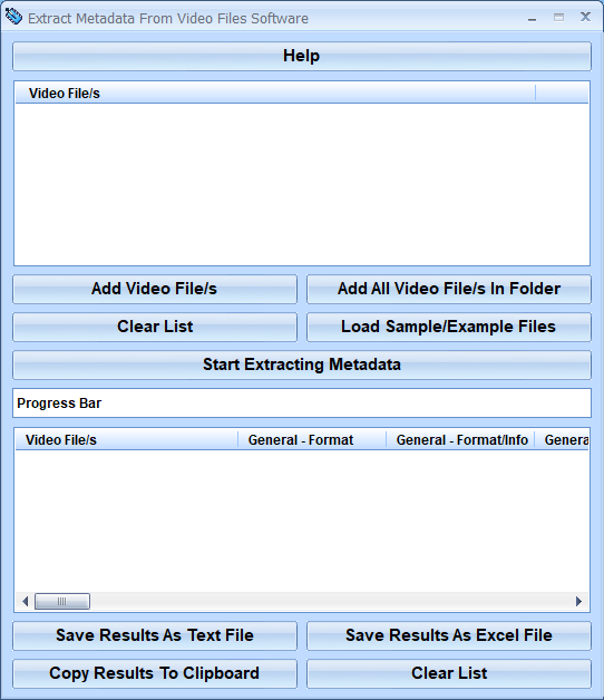 screenshot of extract-metadata-from-video