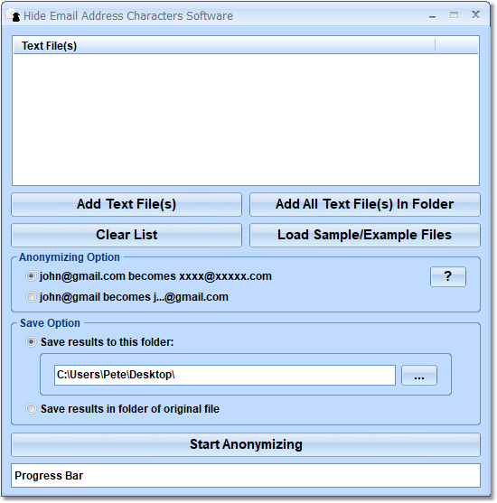 screenshot of hide-email-addresses-characters