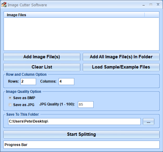 screenshot of image-cutter