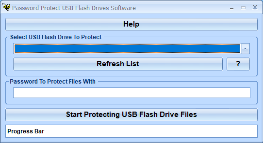 screenshot of password-protect-usb
