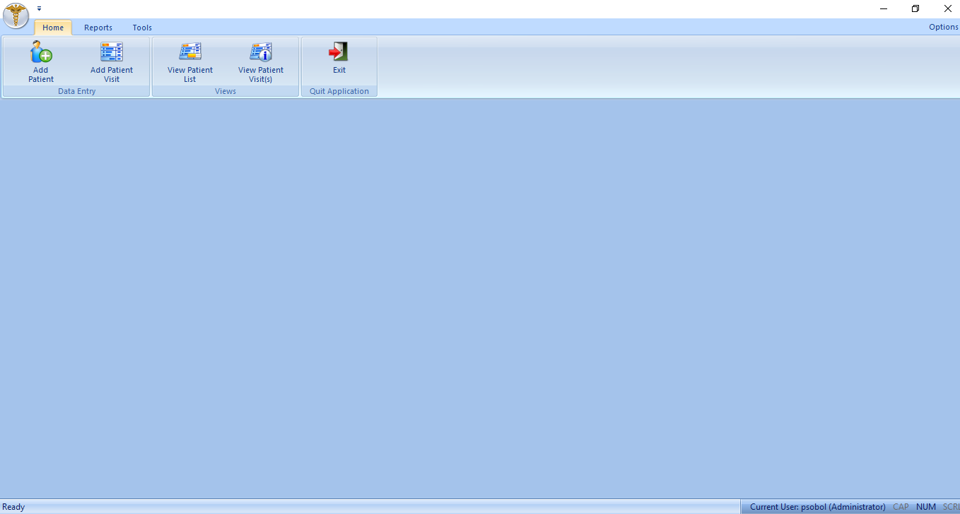 screenshot of patient-medical-record-and-history-software