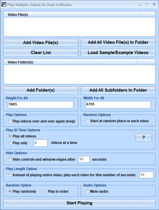 screenshot of play-multiple-videos-at-once-software