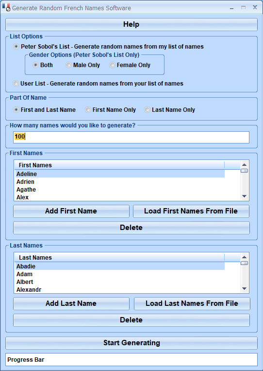 screenshot of random-french-software