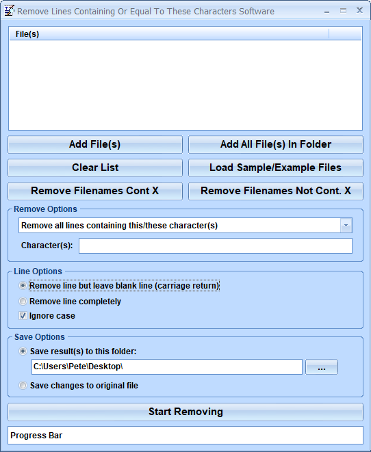 screenshot of remove-lines-containing