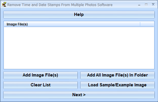 screenshot of remove-time-stamp