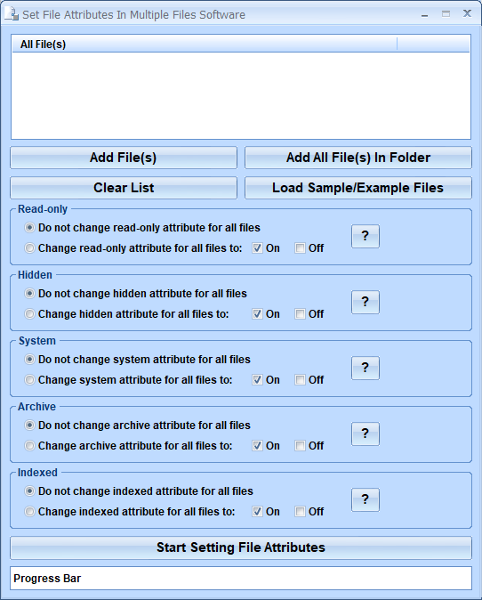 screenshot of set-attributes