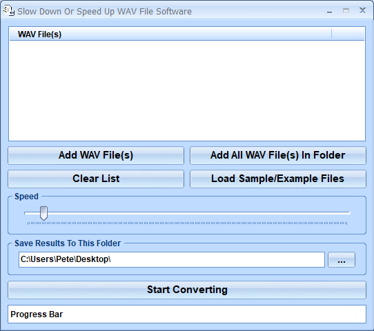 screenshot of slow-down-wav