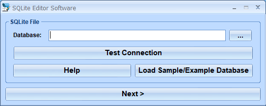 screenshot of sqlite-editor-software