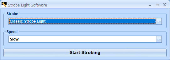 screenshot of strobe-light