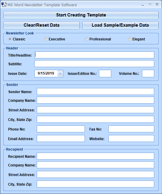 screenshot of ms-word-newsletter-template-software