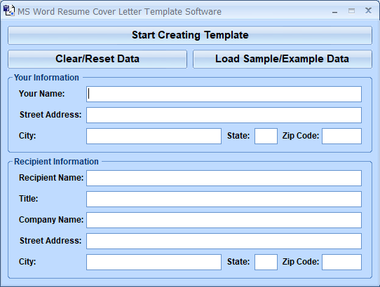 screenshot of ms-word-resume-cover-letter-template-software