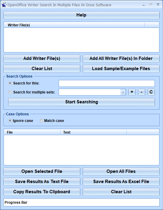 screenshot of writer-search-many